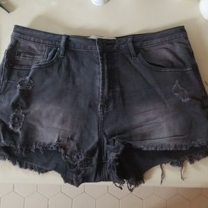 Gypsy Warrior Grey high Waist Short Shorts!